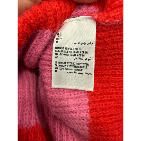 Women’s Plus Sweater sz 2X Macy’s On 34th Chunky Crewneck NEW G453-C - Picture 7 of 8